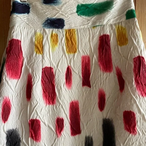 Milly Brushstroke textured metallic Skirt - Picture 5 of 7